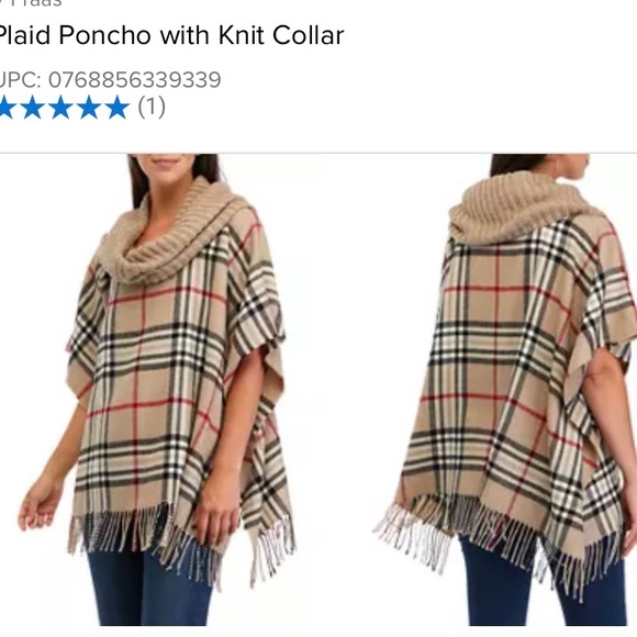 V Fraas Brand NEW Burberry style! Gorgeous! - Picture 2 of 3